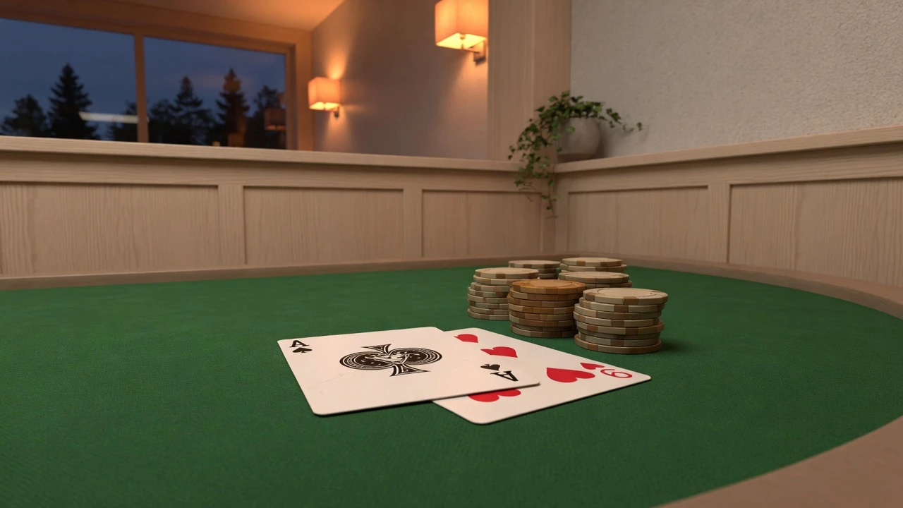 Ess och sexa på blackjackbord i svensk casinomiljö