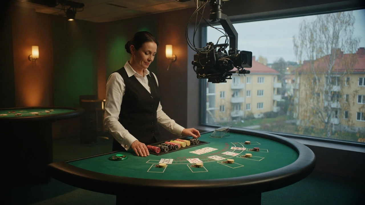 Blackjack med live dealer i Sverige