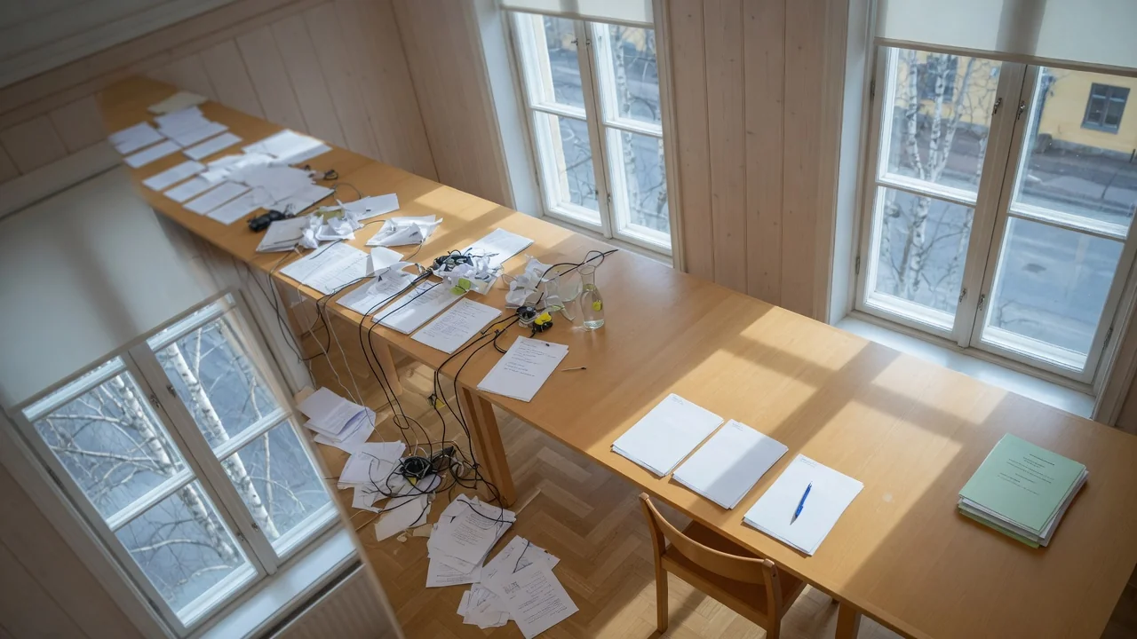 Ordnat myndighetsbord som kontrast till oordnad utländsk verksamhet